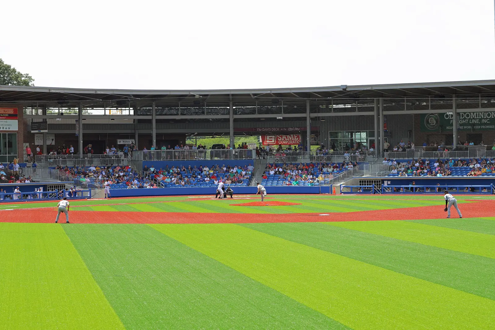 The High Point Rockers host the Long Island Ducks at Truist Point in downtown High Point.