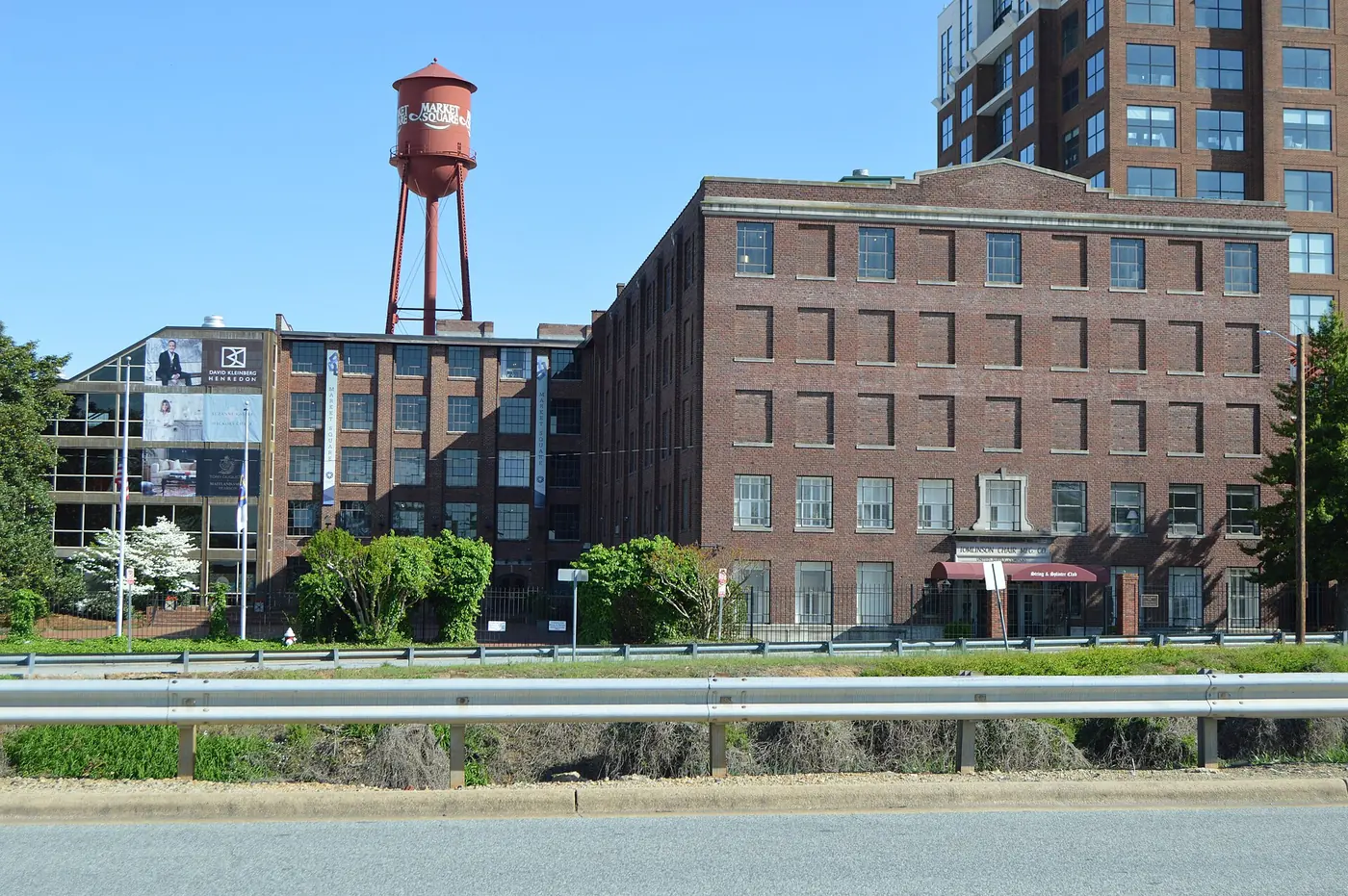 The Tomlinson Chair Manufacturing Company complex on West High Street in High Point, listed on the National Register of Historic Places in 1983.
