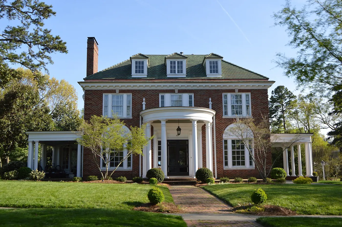 The Lucy and J. Vassie Wilson House on Hillcrest Drive in High Point, a home listed on the National Register of Historic Places in 2005.