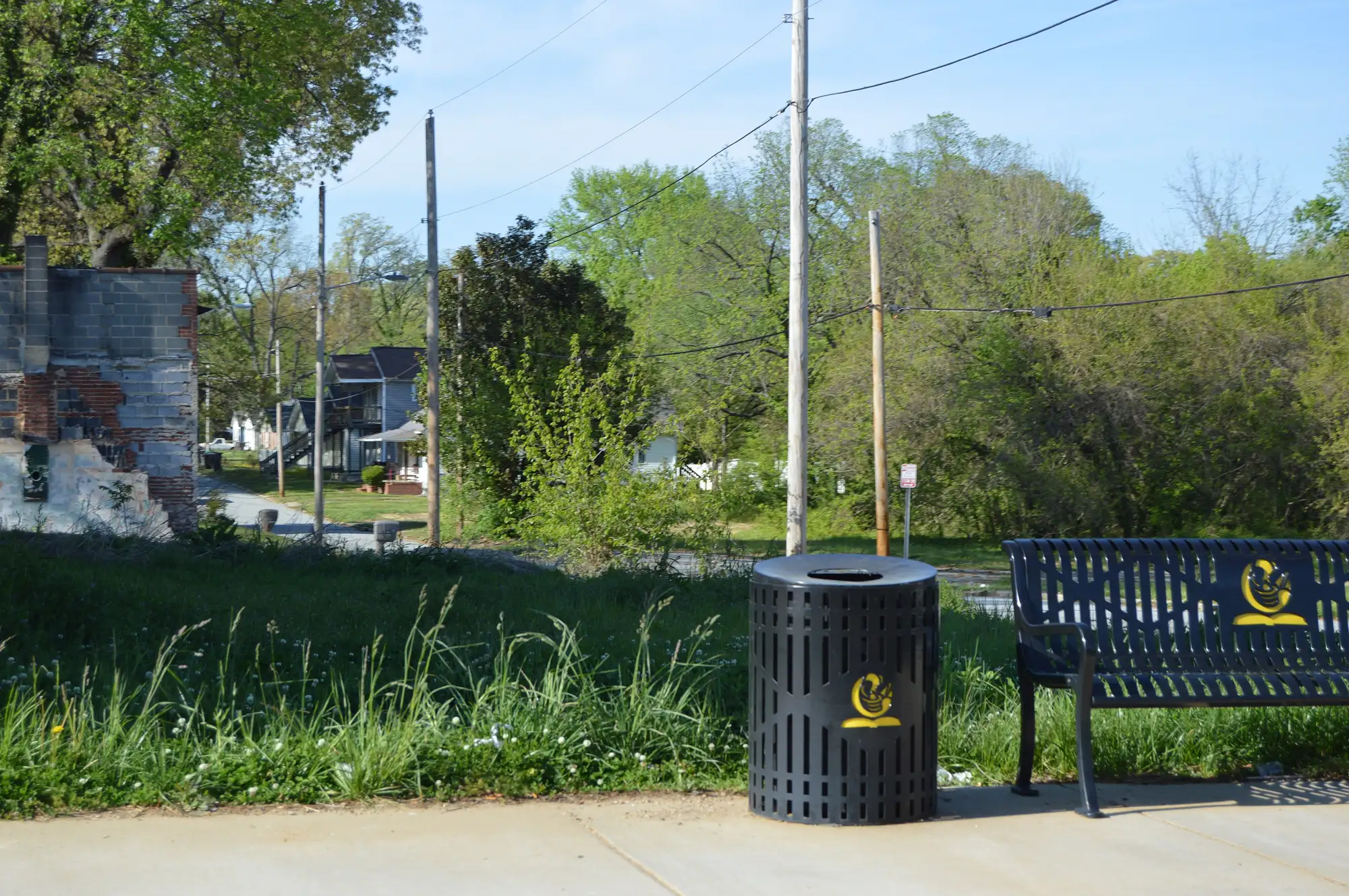 The former Kilby Hotel site on Washington Street in High Point, where the city's plan shows a proposed Black Box Theatre